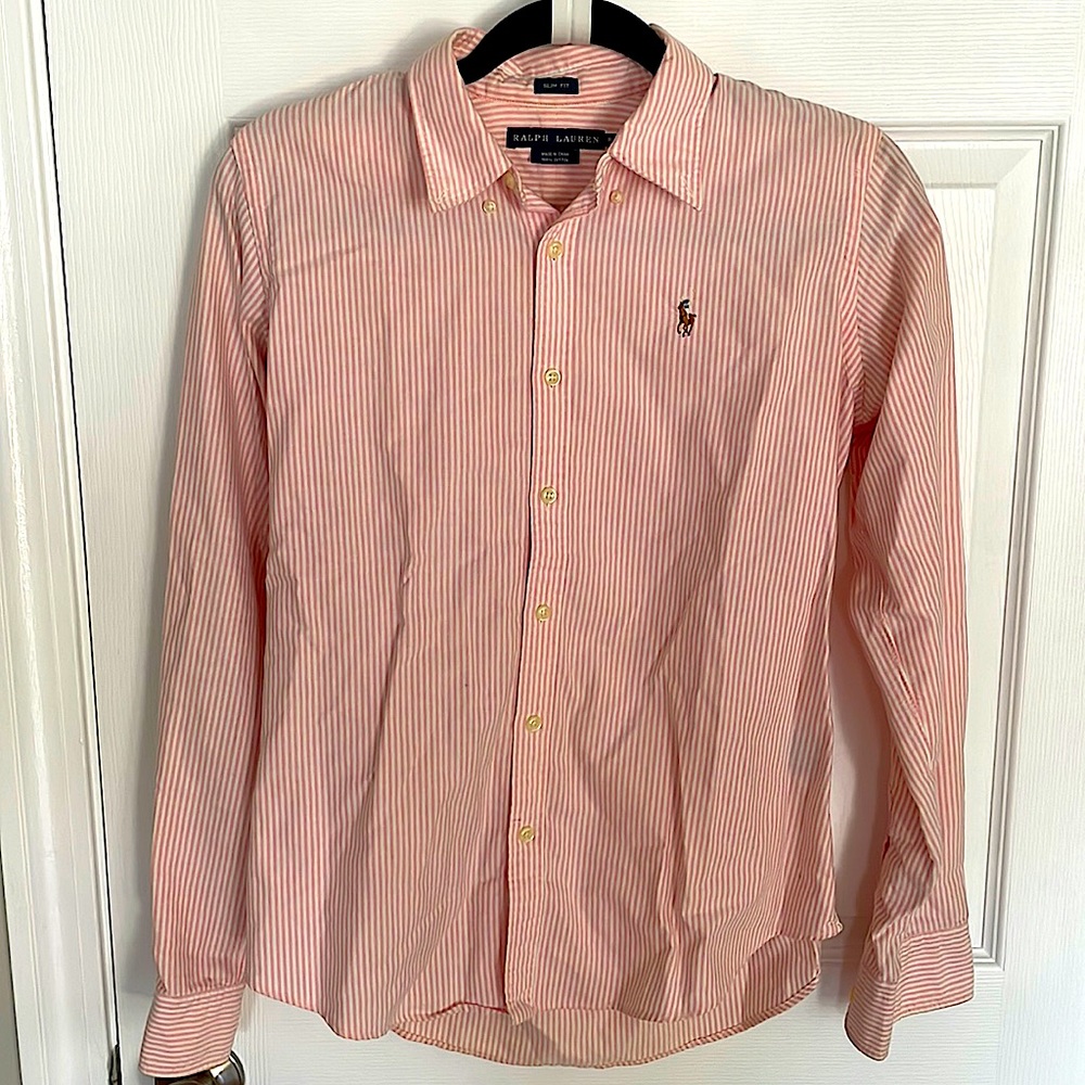 Ralph Lauren slim fit button up size 8